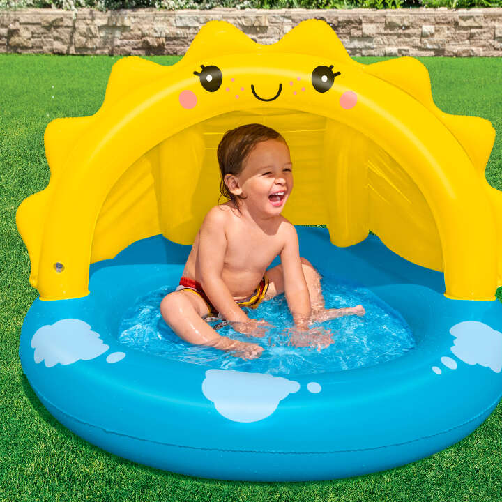 Bestway Planschbecken Sunny Days mit Sonnenschutzdach